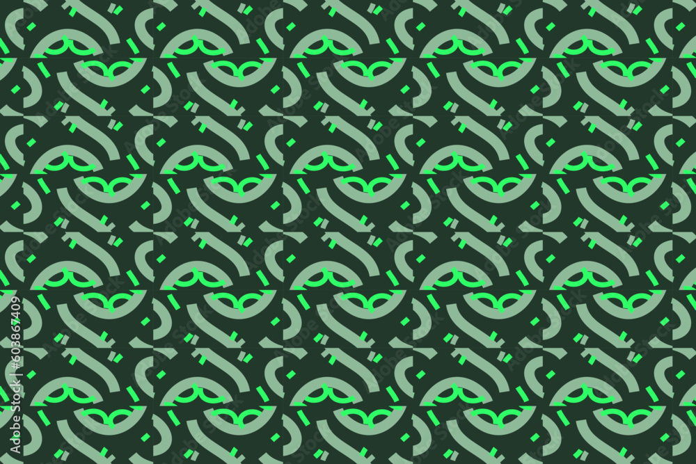 Vibrant green and black pattern against a clean white background. Seamless pattern designs for posters, flyers, and website backgrounds. Vibrant green and black pattern against a clean white background. Seamless pattern designs for posters, flyers, and website backgrounds.