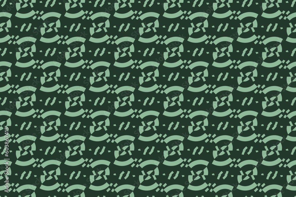 Vibrant green and black pattern against a clean white background. Seamless pattern designs for posters, flyers, and website backgrounds.