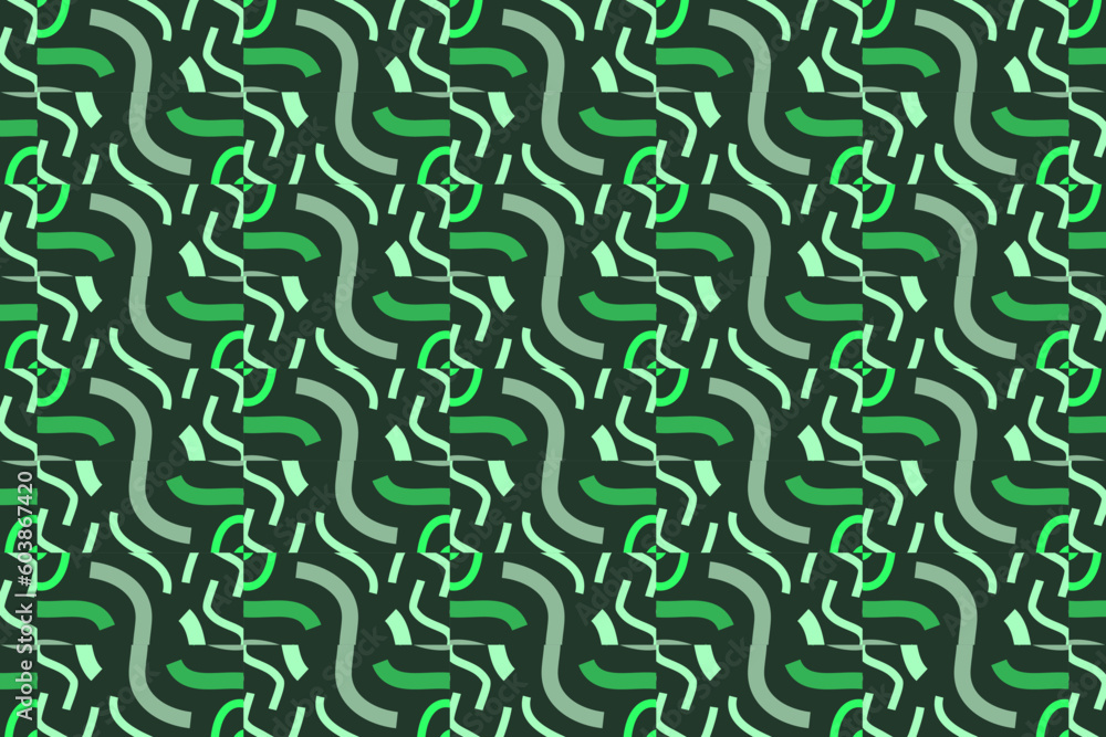 Vibrant green and black pattern against a clean white background. Seamless pattern designs for posters, flyers, and website backgrounds. Vibrant green and black pattern against a clean white background. Seamless pattern designs for posters, flyers, and website backgrounds.
