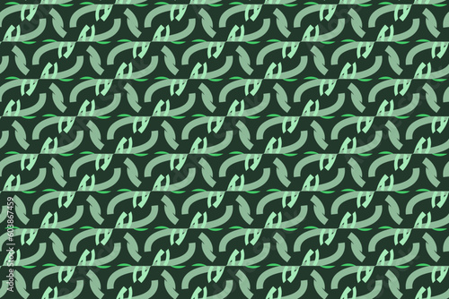 Green color vector in seamless style. Beautiful Pattern for fabric, wrapping paper, and backdrop.