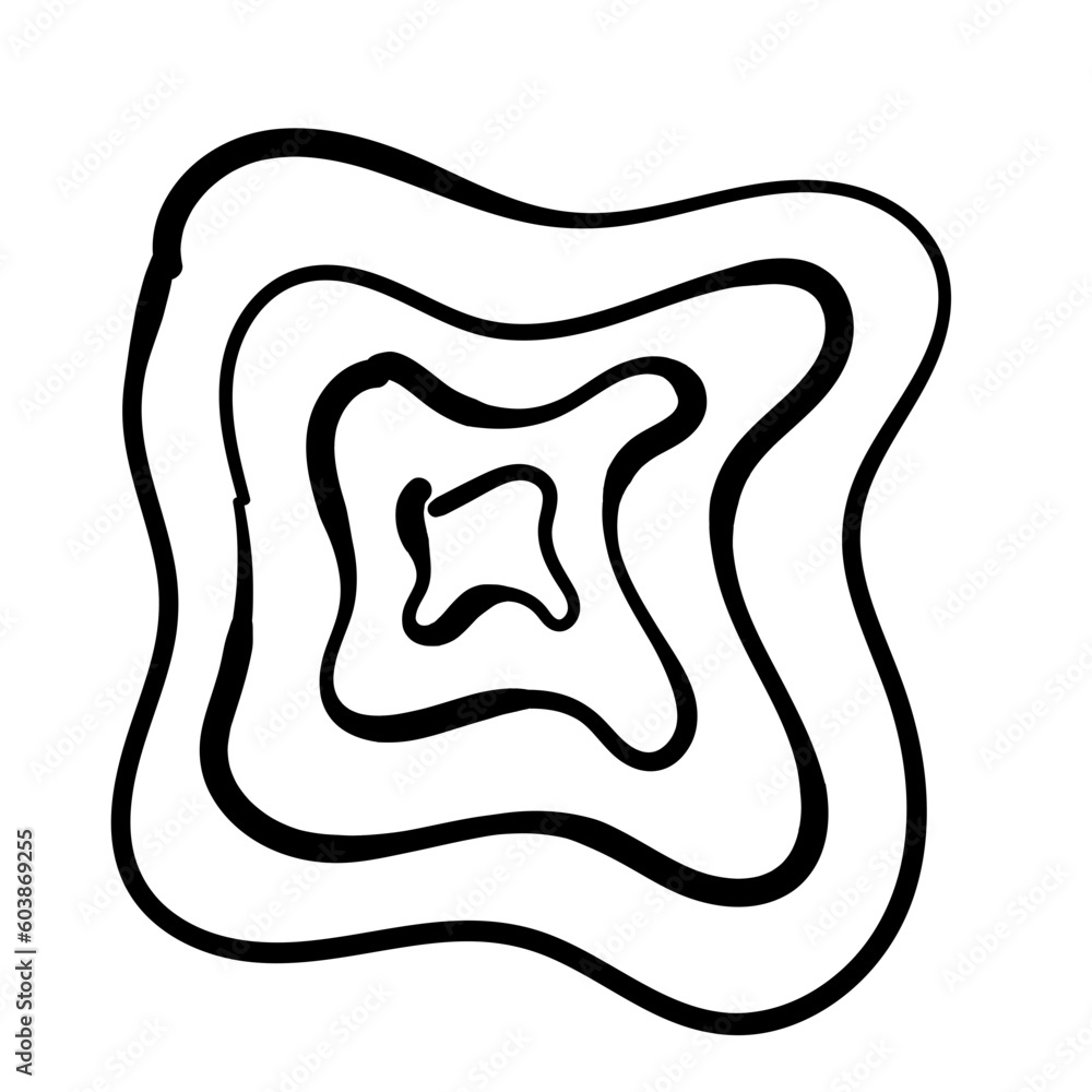 Obraz premium Abstract line