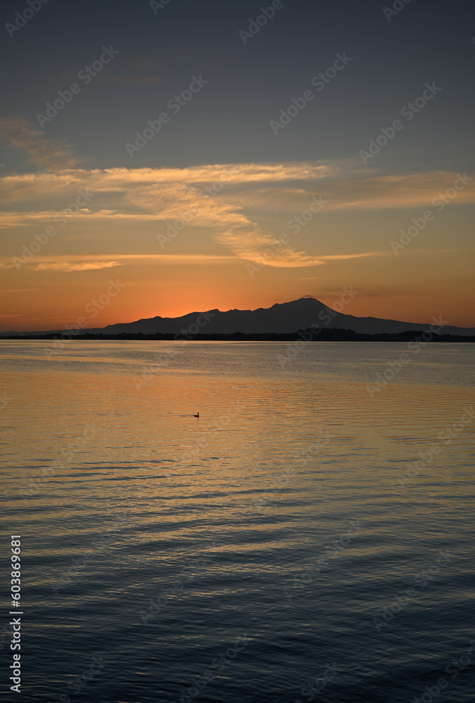 朝の中海