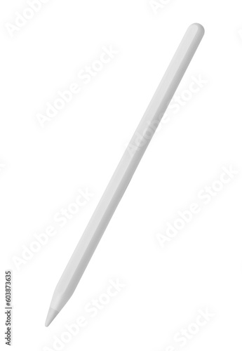 Stylus pen isolated on white background