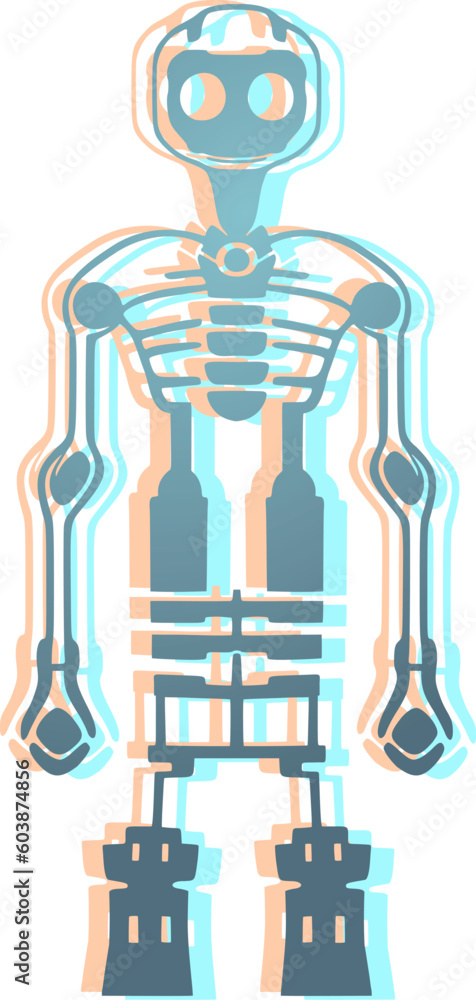 Creative robot draw Creative robot draw