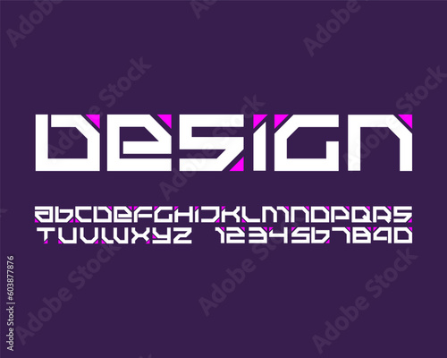 The Digital Designer font set