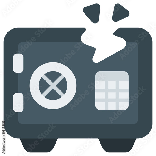 safebox flat icon