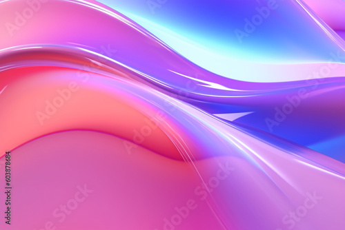 Liquid Textures with holographic effect digital background  gradient   low contrast  wallpaper  Canva