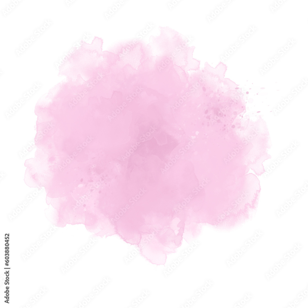 Abstract classic rose watercolor stain texture background
