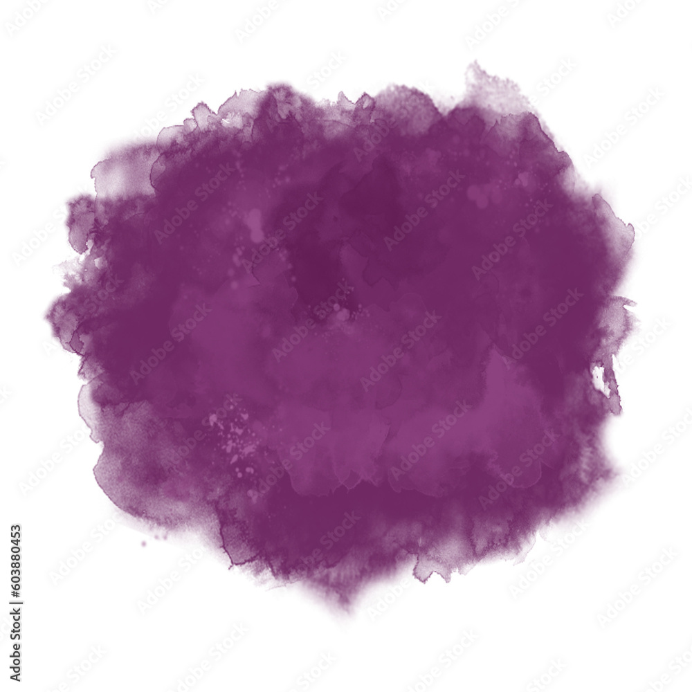Abstract byzantiumt watercolor stain texture background