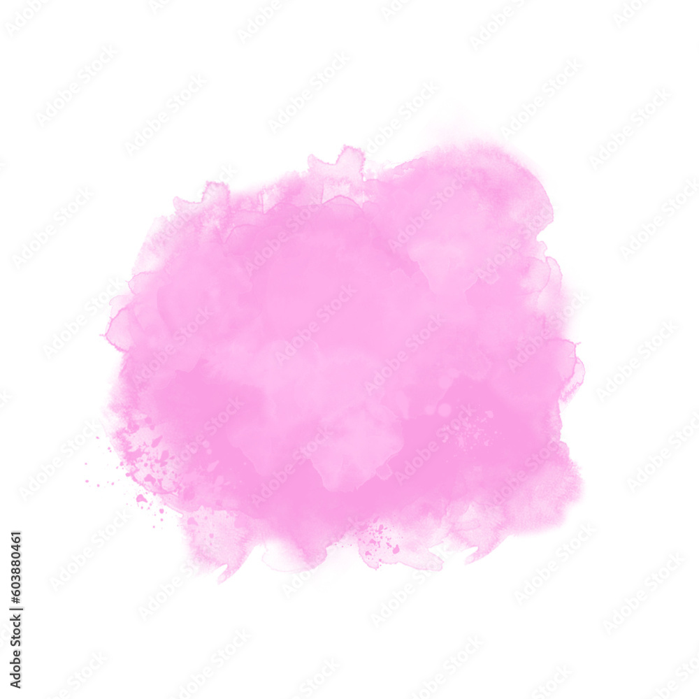 Abstract lavender rose watercolor stain texture background