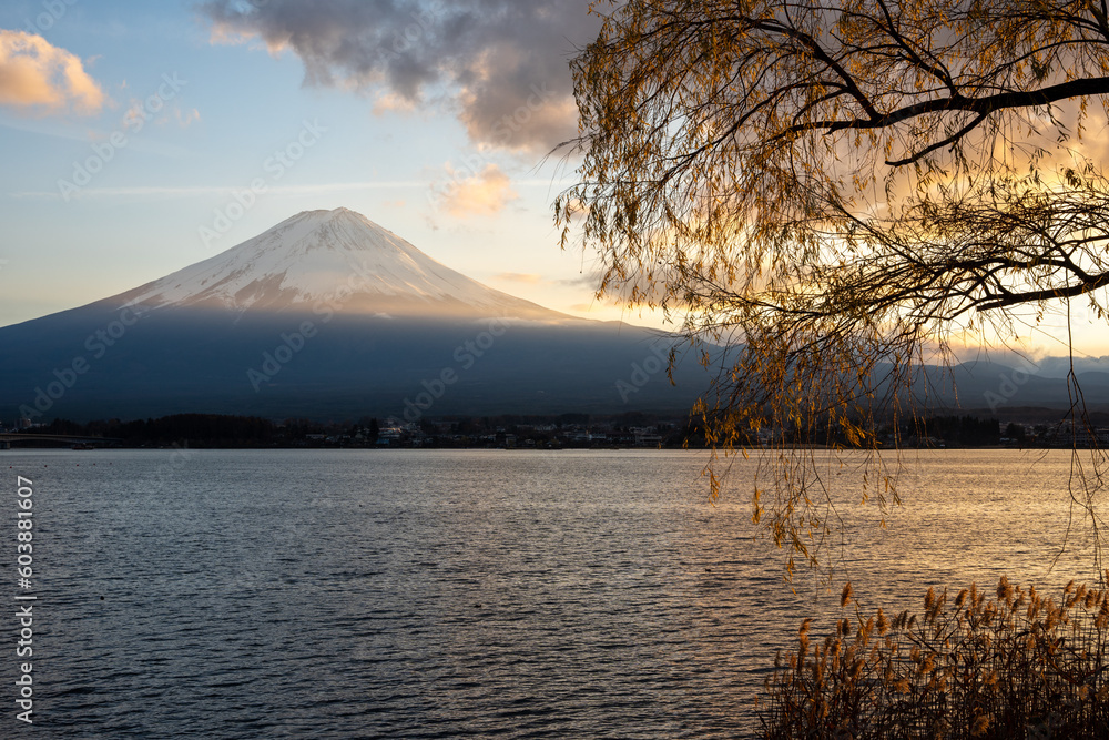 晩秋の富士