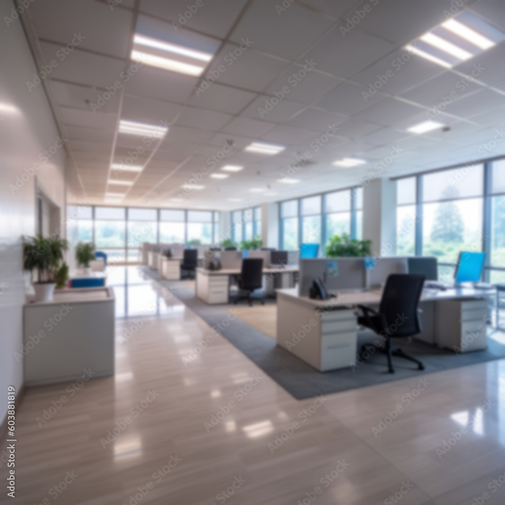 Large, Office Space, White, Bright, Backdrop 