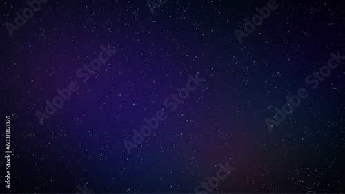 Night starry sky with stars and planets suitable as background. Star illustration on dark blue background