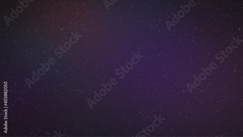 Space scape illustration graphic design background with gas clouds and stars field in deep universe. Dark interstellar space. Dark night sky.