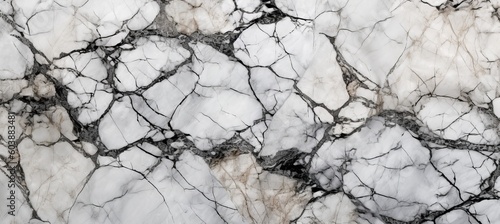 Marble stone natural crack texture background. Generative AI technology.