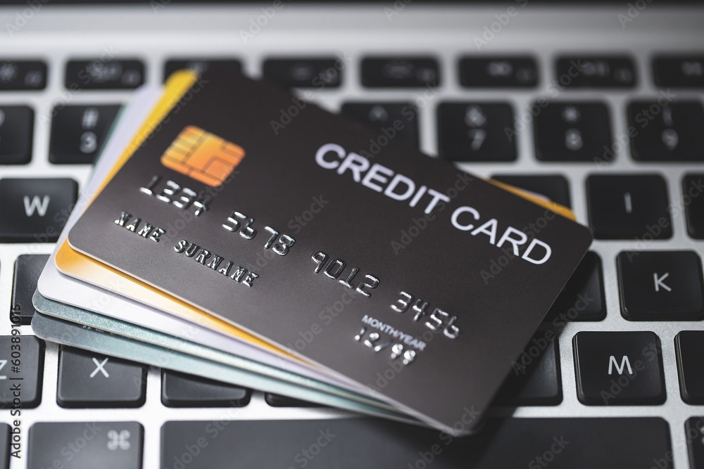 Shopping online with credit cards