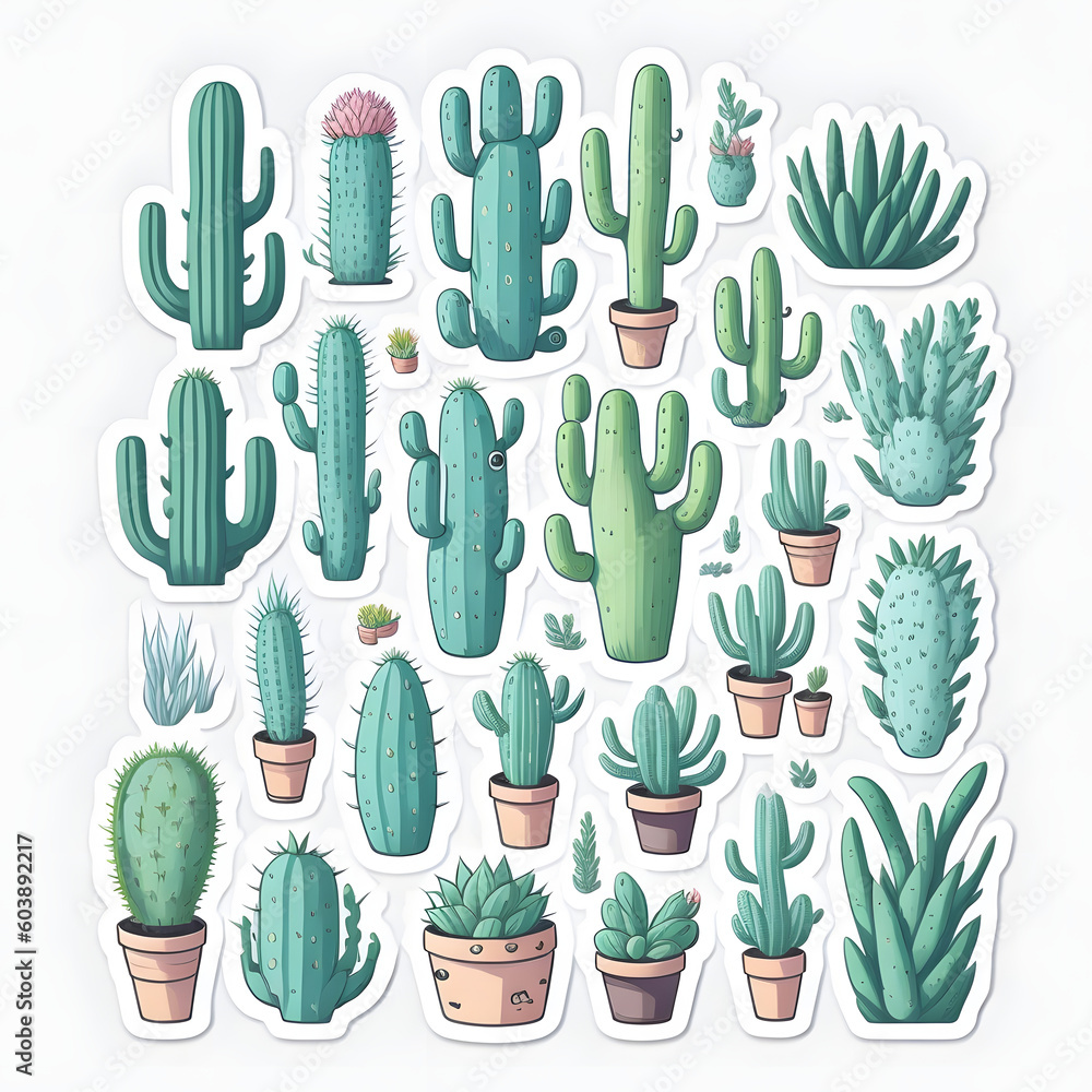 Captivating Cactus Vase Art Captivating Cactus Vase Art
