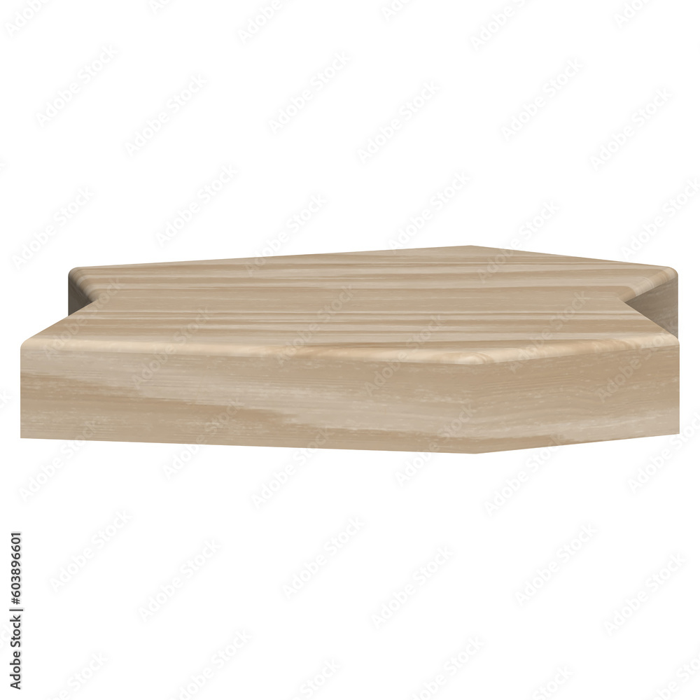 Podium wood