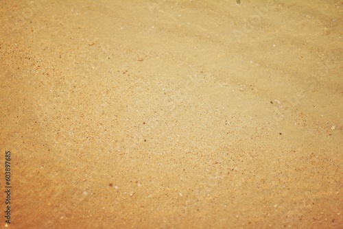 texture of water and beach sand