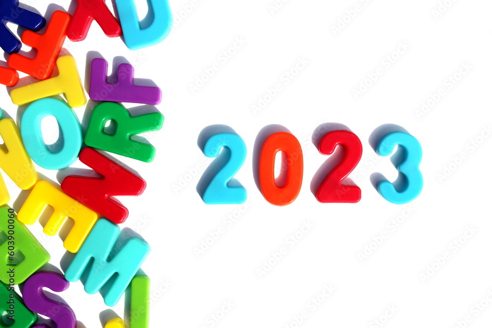 On a white background, the date On a white background, the date