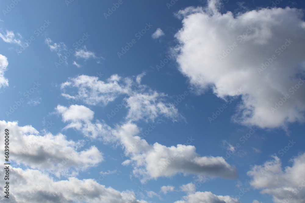 Sky background with white clouds. Sky background with white clouds.