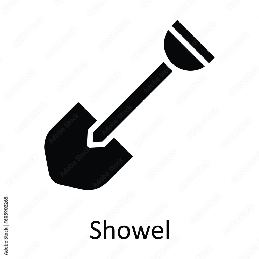 Shovel vector Solid Icon Design illustration. Agriculture Symbol on White background EPS 10 File Shovel vector Solid Icon Design illustration. Agriculture Symbol on White background EPS 10 File