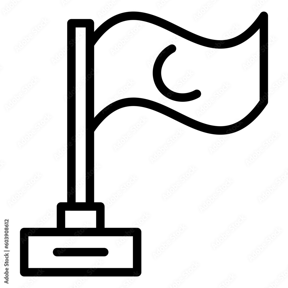 Vector Design Flags Icon Style Vector Design Flags Icon Style
