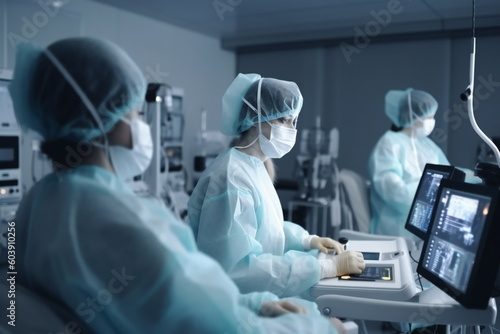 Critical Care: Patient Under Observation in the Hospital Intensive Care Unit, Generative AI