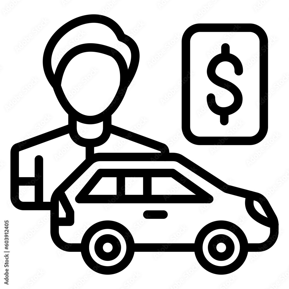 Vector Design Dealer Incentives Icon Style Vector Design Dealer Incentives Icon Style