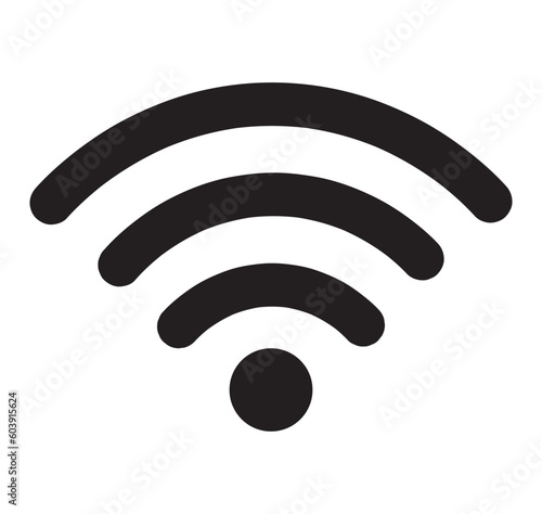 Wi-Fi icon. wifi vector design.