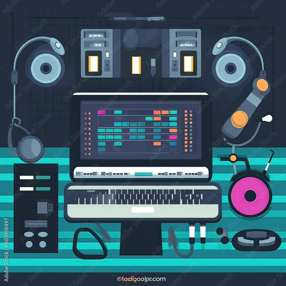DJ Spinning, Mixing DJ Spinning, Mixing