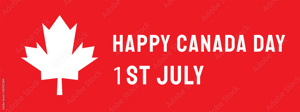 The maple leaf symbol for Canada day concept The maple leaf symbol for Canada day concept