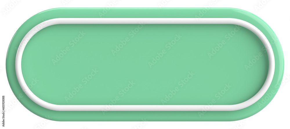 3D button. Empty button. 3D illustration. 3D button. Empty button. 3D illustration.