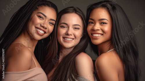 Portrait of three women