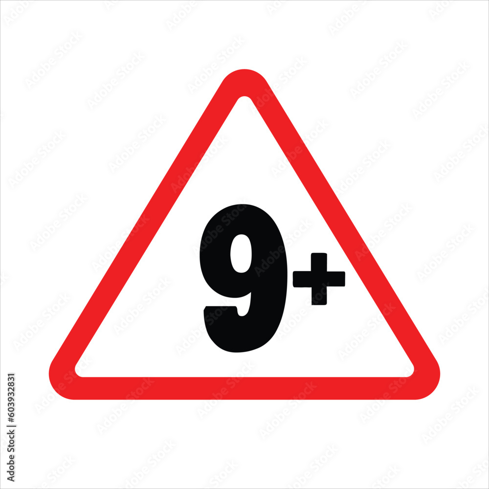 product age limit icon teenagers 9 years old product age limit icon teenagers 9 years old