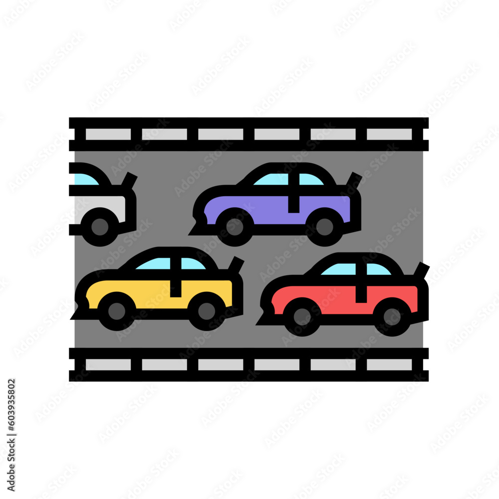 competition car race vehicle color icon vector. competition car race vehicle sign. isolated symbol illustration