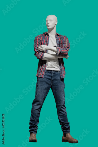 Full length male mannequin