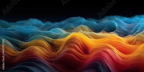 Abstract multicolored swirl...