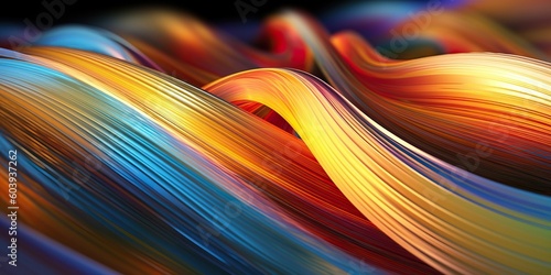 Abstract multicolored swirl...