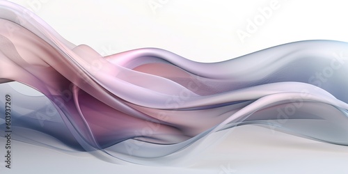 abstract pastel fluid swirling waving background, generative ai