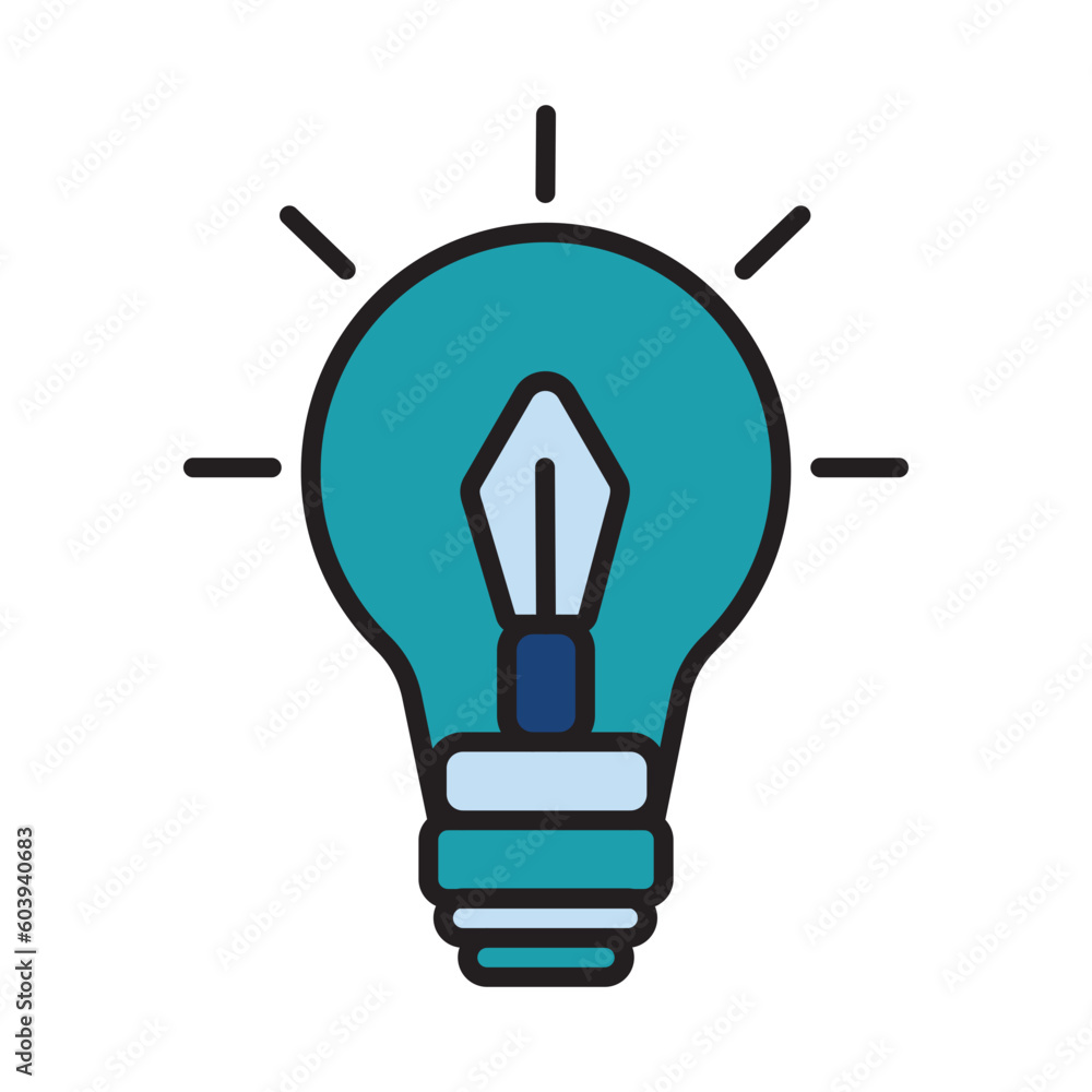 Filled Line IDEA design vector icon design vector line icon svg Filled Line IDEA design vector icon design vector line icon svg