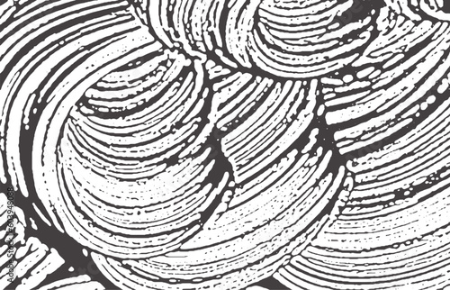 Grunge texture. Distress black grey rough trace. A