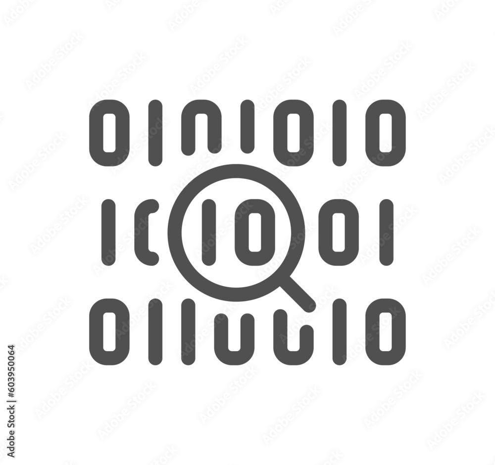 Data analysis related icon outline and linear vector. Data analysis related icon outline and linear vector.