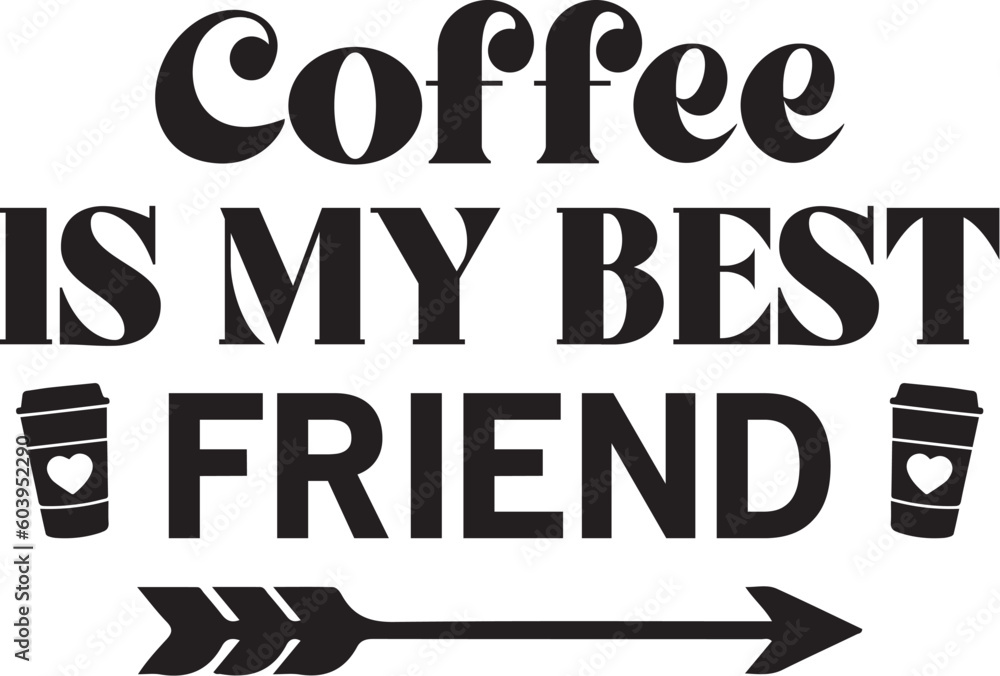 Fototapeta premium coffee svg