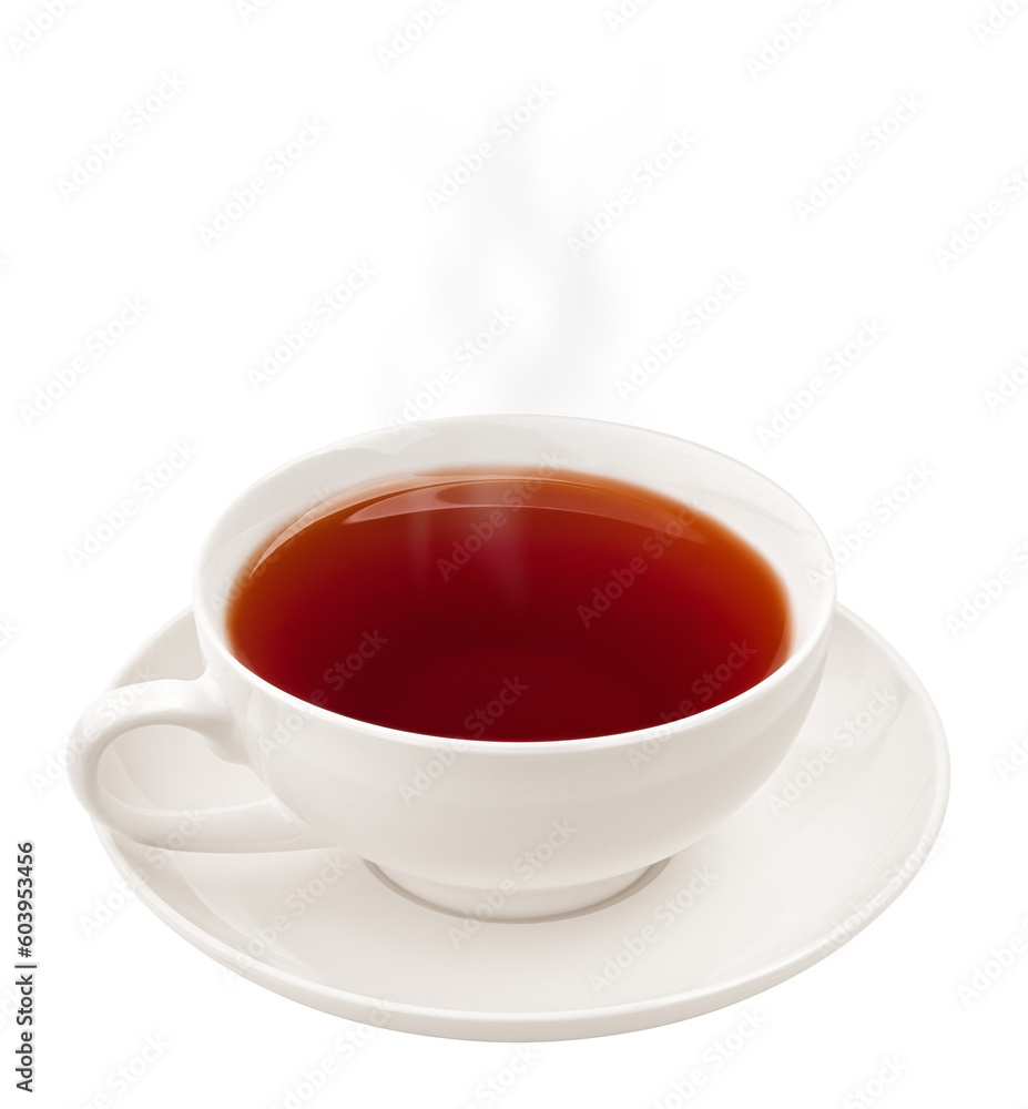 Cup of tea, isolated on white background, full depth of field Cup of tea, isolated on white background, full depth of field