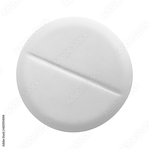pills background, tablets on white background