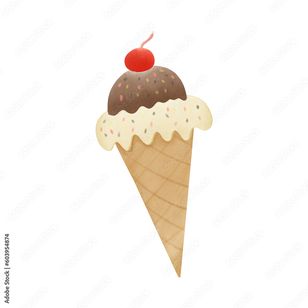 ice cream cone ice cream cone