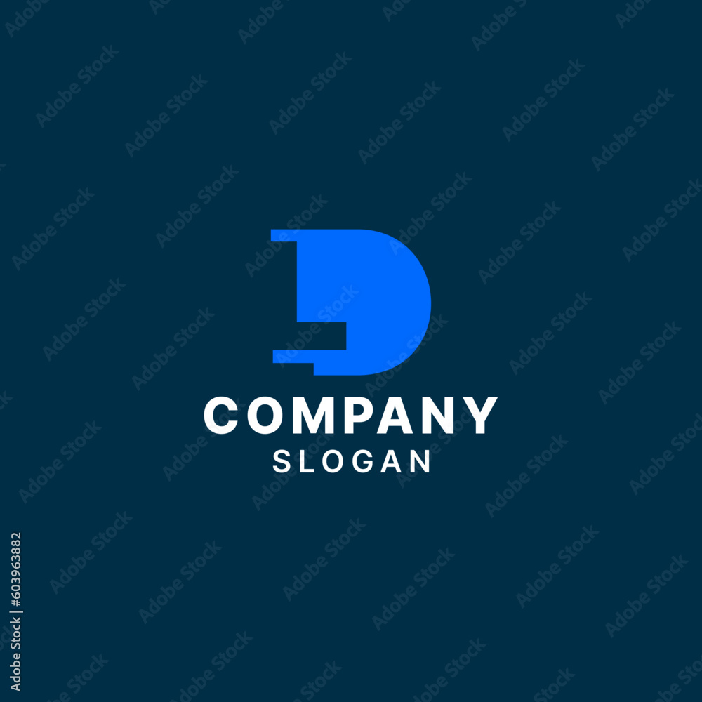 Letter LD DL Simple Modern Logo Letter LD DL Simple Modern Logo