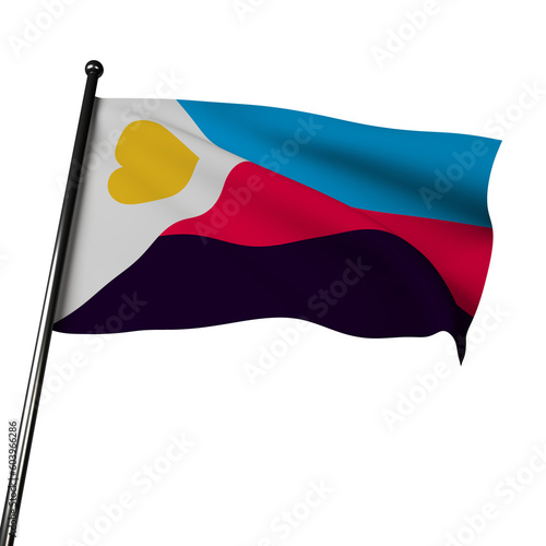 New Polyamorous Flag: Celebrating Growth and Diversity (ID: 603966286)