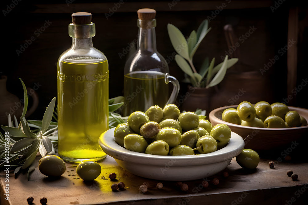 olives and olive oil olives and olive oil